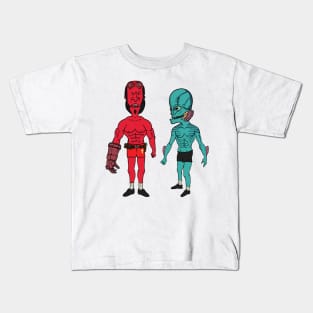 Beav Sapien & HellButt Kids T-Shirt